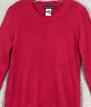 Irelands Eye 100% Wool Sweater Size M Pullover Cozy Office Preppy Quiet Luxury